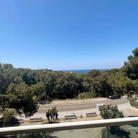 Peaceful Apartment With Sea View And Parking In Cap Salou Exterior photo