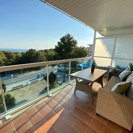 Peaceful Apartment With Sea View And Parking In Cap Salou Exterior photo